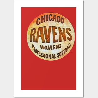 Chicago Ravens Softball Posters and Art